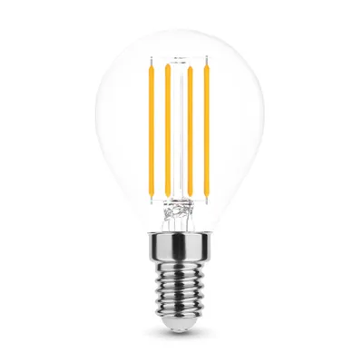 Obrázok produktu pre LED žiarovka - E14 G45 4W - 2700K teplá biela