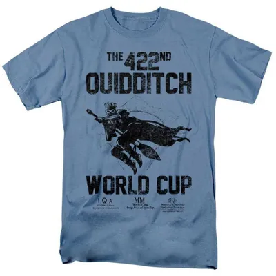 Produktbild von Harry Potter - "World Cup" T-Shirt für Herren/Damen Uni TV36668 (XL) (Carolina Blau)