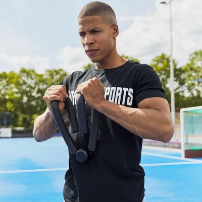 Obrázok produktu pre Gorilla Sports Posilňovací trenažér, čierny