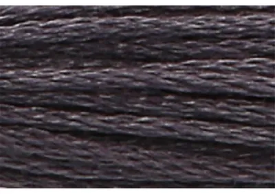 Image de Fil à tricoter Anchor Sticktwist, 8 mètres, coloris "éléphant", en coton, couleur 236, 6 brins