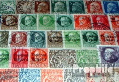 Produktbild von Briefmarken Bayern 50 verschiedene Marken