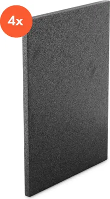 Image de Klarstein poubelle de cuisine 50 litres, tri sélectif, avec filtre à charbon - contrôle des odeurs - 4 pièces compatibles avec la poubelle yuma, idéale pour une cuisine sans odeurs indésirables