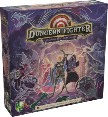 Immagine prodotto di Dungeon Fighter nelle catacombe dei fantasmi tenebrosi - Brettspiel - Inglese