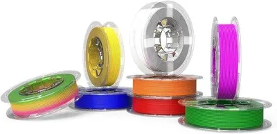 Produktbild von Druckmaterial-Set – 8 Farben – 200 g – PLA-Filament für 3D-Drucker – Für Anfänger und Profis