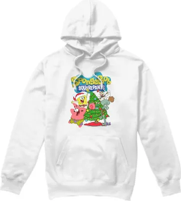 Produktbild von SpongeBob SquarePants - Kapuzenpullover für Herren TV8666 (S) (Weiß)
