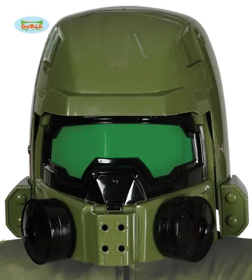 Produktbild von grüner Weltraumkrieger Soldaten Helm