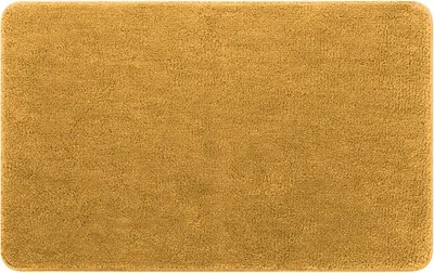 Obrázek produktu pro spirella® Koupelnová předložka "Rosario", šafránová žlutá, 50x80cm, omyvatelná, protiskluzová, 100% mikrovlákno