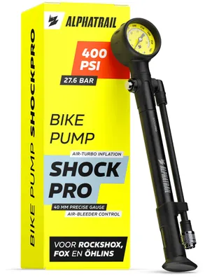 Produktbild von Luftdämpferpumpe Dämpferpumpe Federungspumpe - Mit Manometer - 400 PSI - Für Luftgabel und Luftdämpfer