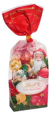 Produktbild von Lindt Geschenkbeutel Mischung aus Vollmilch Schokolade 130g 3er Pack