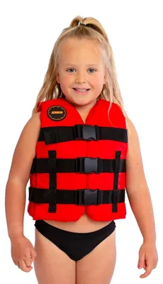 Image de Gilet de sauvetage Jobe Nylon Life Vest Youth pour enfants, rouge