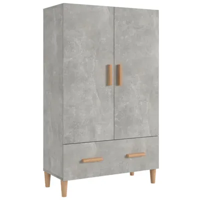 Produktbild von Highboard Betongrau 70x31x115 cm Holzwerkstoff