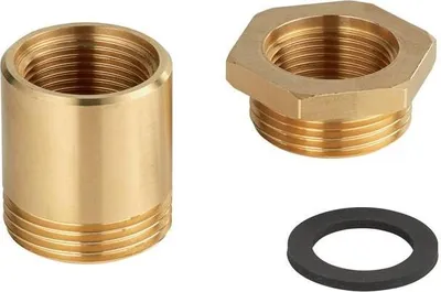 Produktbild von Grohe Eingangsverschraubung komplet für WC-Druckspüler chrom - 43267000