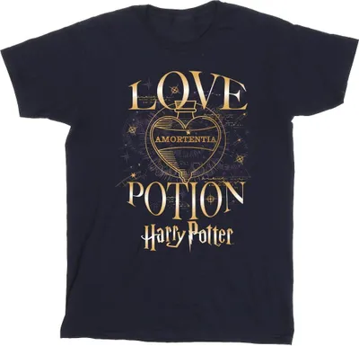 Image de Harry Potter - T-shirt pour garçon BI54326 (128) (Bleu marine foncé)