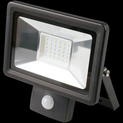 Produktbild von Shada LED Flutlichtstrahler 30W 4000K mit Bewegungssensor
