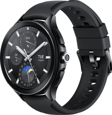 Produktbild von Xiaomi Watch 2 Pro - Bluetooth Black s čiernou fluórovou gumou