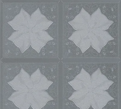 Produktbild von Karl Lagerfeld Wallpaper Designertapete Kaleidoscope Luxustapete Vliestapete grau silber metallic 10,05 m x 0,53 m