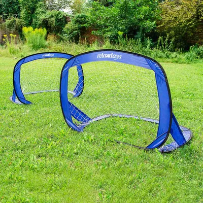 Productafbeelding van Opklapbare voetbaldoelen, sets van 2