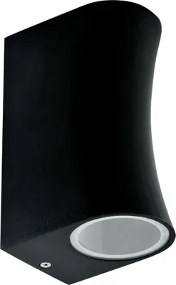 Image de Applique d'extérieur 2xGU10 noir haut/bas BOSTON 303363 Polux
