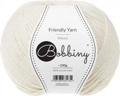 Produktbild von Bobbiny Friendly Yarn Natural Strickgarn