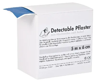 Produktbild von Pflasterverband detectable 5 m x 6 cm | Packung (1 Stück)