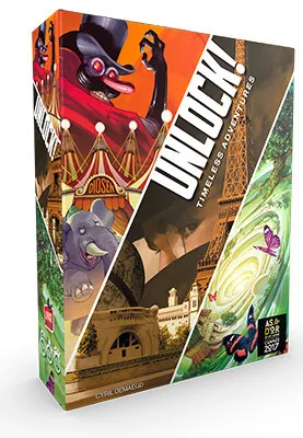Image de Asmodee Unlock  Timeless Adventures Jeu de société Évasion