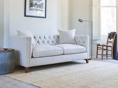 Produktbild von Chesterfield Sofa 2 Sitzer Polster Designer Couchen Sofas Garnitur Zweisitzer