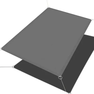 Produktbild von Famanu Schattennetz Rechteckig 280x520 cm - 98% UV-Schutz