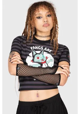 Produktbild von KILLSTAR Crop Top - Fangtasy L