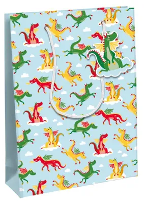 Image de Clairefontaine 32475-2C Clairefontaine Geschenktüte "Drachen", mittel