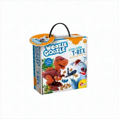 Produktbild von Lisciani DE92406WG - Woozle Goozle Mint Labor T-Rex kreativ bauen DIY Dinosaurier Forscher Bauset