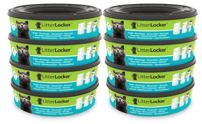 Zdjęcie produktu dla Angelcare LitterLocker 2, wkłady zapachowe, zestaw 8 sztuk, ułatwiają codzienną wymianę