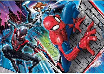 Immagine prodotto di Clementoni - Puzzle Max 24 szt. Marvel Spiderman - Oficjalny Produkt Premium