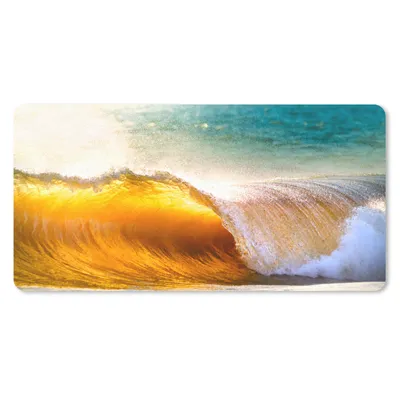 Produktbild von MuchoWow® Schreibtischunterlage Strand - Meer - Golf 80x40 cm - XXL Mauspad - Gaming Mauspad