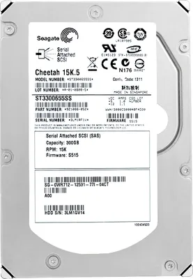 Produktbild von Festplatte Dell 300GB ST3300655SS 16Mb Cache 15000Rpm Sas I 3.5" Zoll 0WR712