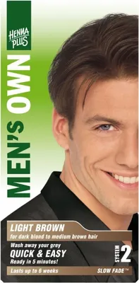 Image de Hennaplus Couleur naturelle pour hommes MARRON CLAIR