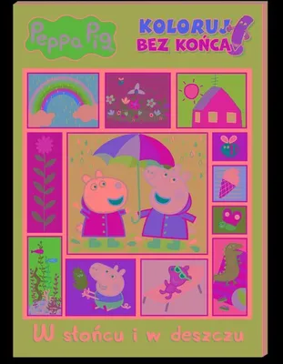 Immagine prodotto di Peppa Pig. Kolorowanka dla dzieci 84 strony