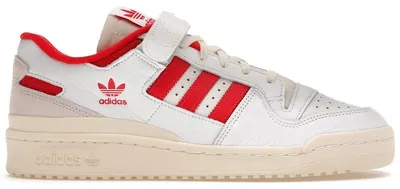 Produktbild von adidas Forum 84 Low White Cream Red - EU 47 1/3