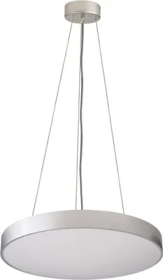 Produktbild von Light Impressions Deko-Light Pendelleuchte Menkar, 600 mm, 70,0 W, 3000/4000 K, silberfarben, 220-240V AC/50-60Hz, 70,00 W, 3000/4000 K, 5600 lm, silberfarben, Artikelnummer: 342207