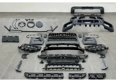 Produktbild von Bodykit Umbausatz für Mercedes G-Klasse W464 2018–2022 Upgrade W465 G63 Design Stoßstange.