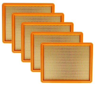Produktbild von vhbw Filterset 5x Staubsaugerfilter Ersatz für Kärcher 5.731-020.0 Filter für Staubsauger - Hauptfilter, Flachfalten-Filter