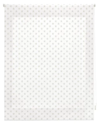 Rollgardine, Stoff, Beige, 120 x 250 cm, manuell