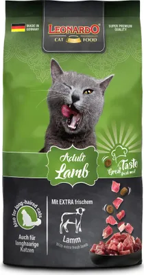 Produktbild von Leonardo Cat Food 753205, Adult, jede Rasse, Lamm, 300 g
