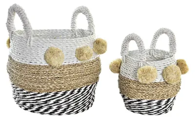 Productafbeelding van Set van 2 Seagrass Mandjes, Beige