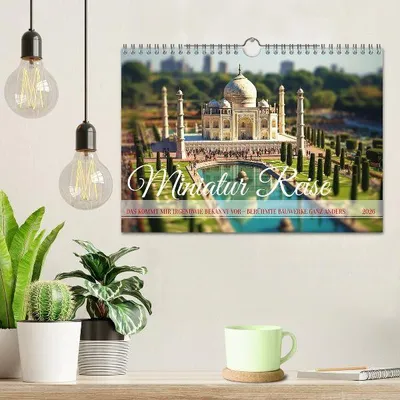 Produktbild von Miniatur Reise (Wandkalender 2026 DIN A4 quer), CALVENDO Monatskalender