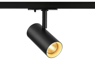 Produktbild von SLV 1007638 NOBLO SPOT, 1 LED Spot rund 2700K, 6.2W, Phasenabschnitt, 32°, schwarz