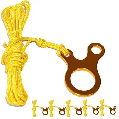 Produktbild von Seilspanner Morpher Set Dyneema Guy Line - Stopper 4x Spanner Abspannleine