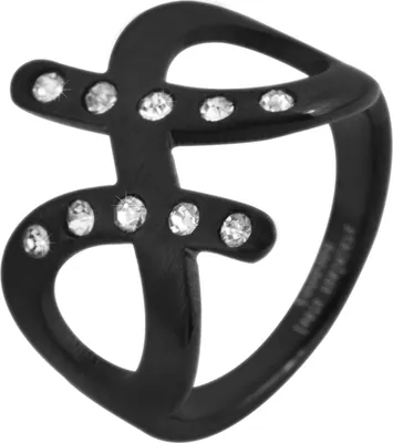 Produktbild von Akzent Damen-Ring aus Edelstahl