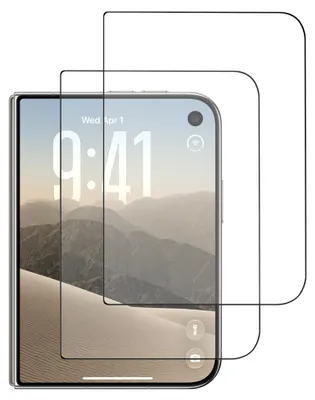 Produktbild von Accezz Displayschutz 2er-pack aus gehärtetem Glas iPhone Duo