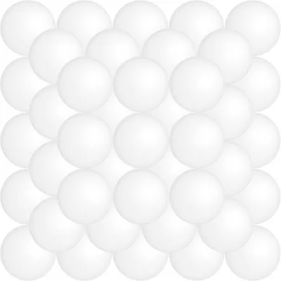 Produktbild von Weiße Tischtennisbälle, 50 Stück, 40 mm für Tischtennis und Spiele – Tischtennisbälle – Pingpongbälle