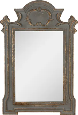 Produktbild von Clayre & Eef Spiegel 75x4x110 cm Grün Holz